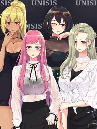 捡回一个异界女团封面